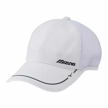 Golf Cool Hold Heat Cools with E2MWC002 White [Mizuno] Cap, Cap, Hat, Protection, Summer, Water, Men s, белый