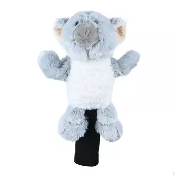 Чехол для гольфа, головка клюшки, новинка, защитное оборудование от царапин для древесины Black White Cow