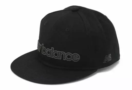Golf Flat Cap Adjuster FR [New Balance] Мужская (Функция размера) / 012-4187002 010_Черный