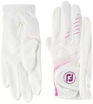 Golf Gloves 21 WO Stay Cool EX Pair 18cm [Footjoy] Women s White/Pink
