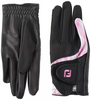 Golf Gloves 22 Lady 20cm [Footjoy] E-Comfort Women s Black/Pink