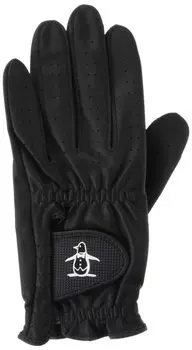 Golf Gloves for All Weather Basic Color MQBVJD00 BK00 M [Munsingwear] Right-handed Men s (Black)