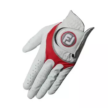 Golf Gloves Hyperflex 24cm [Footjoy] White/Red