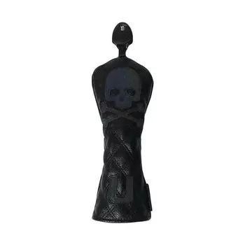 Golf head cover Driver 440cc 460cc cover Wood cover Utility UT cover set set Single item Laser skull Waterproof specification for 4-piece 3-piece