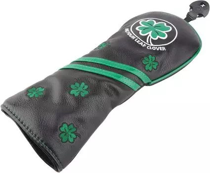 Golf head cover Driver DR 440cc 460cc cover Wood cover FW Utility UT cover Clover pattern Conversion tag included Waterproof single item (for UT,