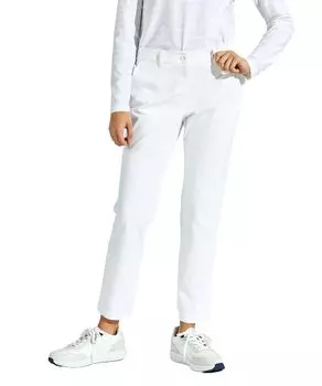 Golf Pants Plain Stretch Elastic Waist Made in Japan Golf WH00 [Munsingwear] [STANDARD COLLECTION] Quarter-length Women s (White)