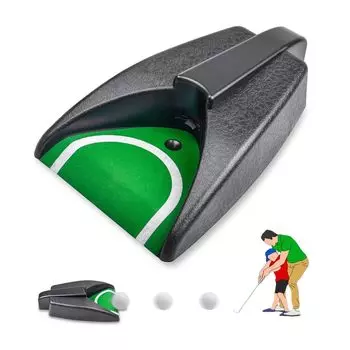 Golf Putter Practice Equipment Putter Practice Golf Cup Auto Return Putter Practice Machine Golf Practice Equipment Golf Putter For adjusting sense of