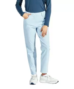 Гольф Квадратная клетка Водоотталкивающие Эластичные SA00 [Munsingwear] Брюки, Длина, Клетка, Водоотталкивающие, Гольф, MG5SLP21L, Женские (саксофон)