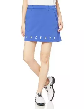 Golf Skirt 4WAY Fleece Lined Stretch Windproof Heat Retention UV Care DGWSJE06 BL00 Equivalent to Japanese Size 2L [DESCENTE GOLF] [21 Autumn/Winter