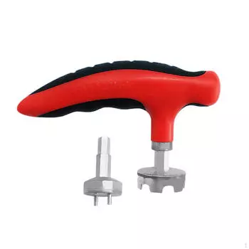 Golf Spike Wrench, Ratchet Action Remover Removal Tool Handle Ripper Maintenance Cleat Wrench