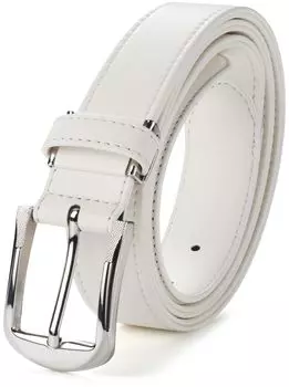 Golf Stretch Stretchable Belt [GONZ] [Эластичный] Ремень, мужской ремень, мужской ремень, (белый)