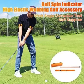 Golf Swing Trainer Adjustable Design High Elasticity Reusable Golf Grip Trainer Golf Swing