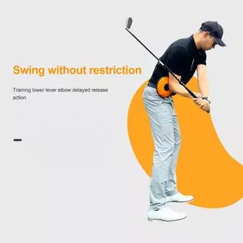 Golf Swing Training Aid Adjustable Elastic Webbing Golf Swing Trainer Poseture Correcter