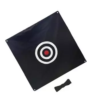 Golf Target Cloth Canvas Training Net Driving Range for Outdoor Yard чёрный