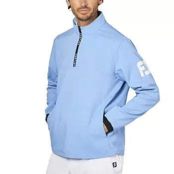 Куртка Golf TWINSOF с длинным рукавом и полумолнией Blue Jay [Footjoy] для мужчин