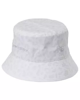 Golf Unisex Bucket Hat FR [New Balance] (Leopard Print) / 012-5187015 030_White