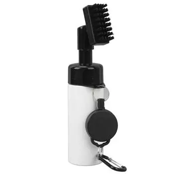 Golf Water Brush with Nylon Bristles 160ML Detachable Water Bottle Water Spray Golf Cleaning Tool