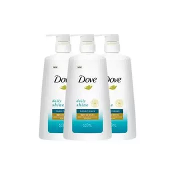 Golfia Dove Кондиционер-ополаскиватель Daily Shine 660 мл, 3 шт.