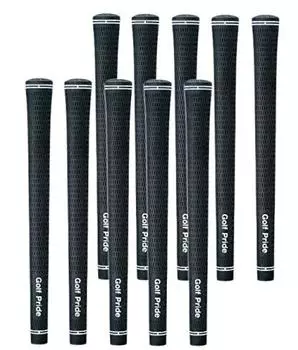 GOLFPRIDE Golf Grip Tour Velvet Rubber с задней линией VTM Black M58X из Golf Grip (Набор 10)