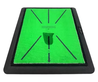 GolfStyle Duff Check Golf Check Turf Golf Practice Practice Iron Leaves Shot Practice Rubber 34 x 44 Отдельный предмет Коврик, следы, Коврик, Swing, Swing,