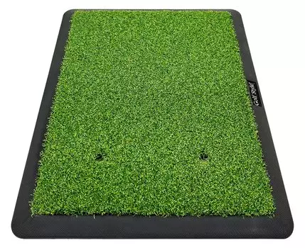 GolfStyle Golf Golf Practice Authentic Twin Practice Trajectory Iron Practice Artificial Rubber 34 x 44 Single Item Mat, Mat, Grass, Swing, Check,