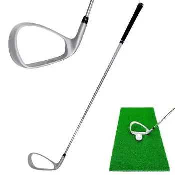 GolfStyle Iron Swing Без практики гольфа Практика гольфа на нижнем уровне Практика гольфа Практика свинга Отдельный предмет Тренажер, Лицо, Клюшка, Айрон, Удар, Удар, Принадлежности, Замах, серебряный
