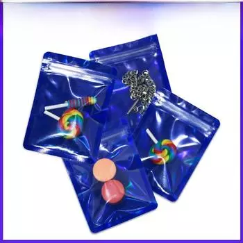 Голографическая антиокислительная ювелирная сумка-молния для сережек и ожерелий