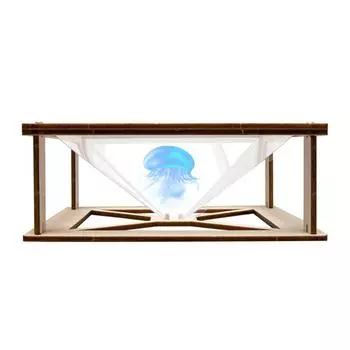 Голограммный проектор для смартфона, игрушки STEAM, детская развивающая игрушка, 3D-голографическая проекция