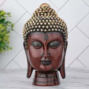 Голова Будды, статуя, экспонат, идол, предметы домашнего декора для гостиной и подарки