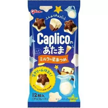 Голова Glico Caprico [Молочная звезда Atsume] 30 гХарактеристики Шоколад в форме звезды, в котором есть только Характеристики Шоколад в форме звезды, в котором есть только 1