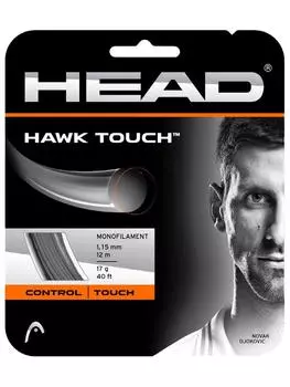 Голова HEAD Tennis Gut Hawk Touch Black Single Gut 281204 (ЯСТРЕБ ТАЧ) 1,15