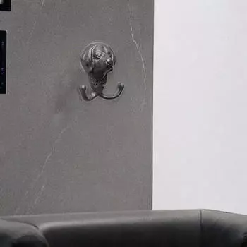 Голова животного фигурка настенные крючки вешалка для одежды аксессуар универсальный для гаража сад деревенский Deer