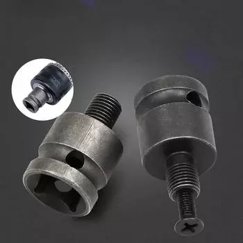 Головка-адаптер для пневматического пистолета 3/8 : Дрель-ударник с квадратным патроном для деревообработки 13 мм. 3/8 Collet Adapter