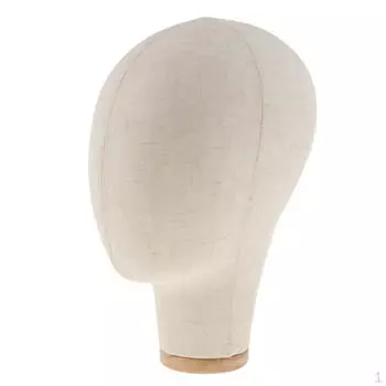Головка блока с отверстием для крепления для стильной шляпы/держателя дисплея — бежевый