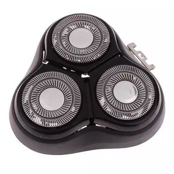 Головка бритвы для электробритв Enchen Blackstone / Blackstone Pro с двухслойным лезвием и стальной головкой лезвия чёрный