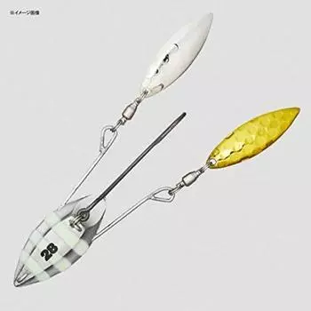 Головка Daiwa HRF KJ с двойным вращением, SS 14 г, серебристое свечение зебры