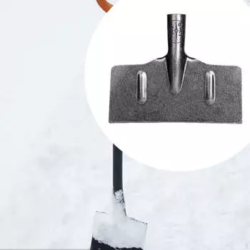 Головка для инструмента для удаления льда для использования на открытом воздухе, во дворе и в саду Flat