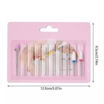 Головка для полировки ногтей Blister Set электрическая шлифовальная головка отшелушивающая чистка для геля лак для ногтей маникюрные фрезы пилки инструменты