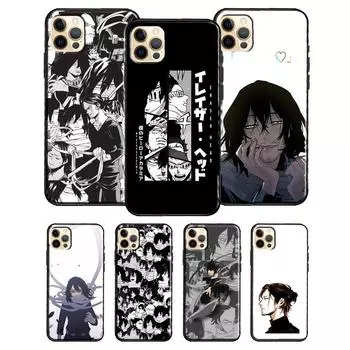 Головка-ластик Shota aizawa My Hero Academia для iPhone 13 12 Pro Max, мини-чехол для телефона iPhone 11 Pro Max XS X XR 7 8 Plus SE iphone 5 5S SE