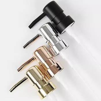 Головка насоса не меняет цвет Длина насоса: Длина трубки 9 см: 15 см Высокое качество серебряный