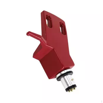 Головка проигрывателя премиум-класса для виниловых проигрывателей красный