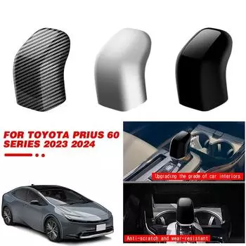 Головка рычага переключения передач автомобиля для Toyota Prius 60 Series Январь 2024 После FMC Автомобильные аксессуары Декоративная крышка ручки переключения передач
