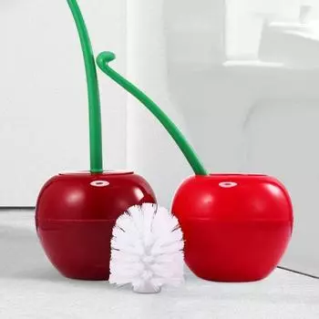 Головка щетки для домашнего хранения Дизайн щетка для чистки Аксессуары для ванной комнаты Туалетная щетка Инструменты для чистки вино красного