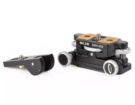Головка SLIK Micro Motion Head, совместимая со стандартным алюминием 206775 SMH-250, 2-осевая, литая под давлением, Arca-Swiss