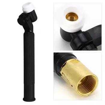 Головка сварочной горелки TIG с вращением на 360 градусов, воздушным охлаждением, устойчивой к высоким температурам, головка сварочной горелки для аргоновой сварки