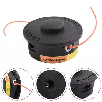 Черная триммерная головка для серии FS, совместимая с различными моделями FS и KM