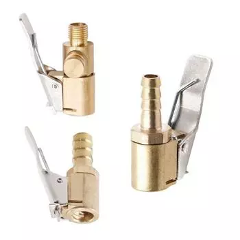 Головки адаптера для автомобильного воздушного насоса Аксессуары для компрессора для шин с предохранительным клапаном Адаптер для быстрого накачивания автомобильных шин