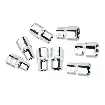 Головки для отверток с торцевой головкой 1/2, переходная втулка, головки типа E