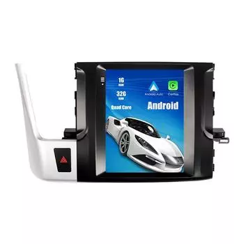 Головное устройство Android Radio CarPlay, автомагнитола, автомобильная стереосистема для Toyota Highlander 2015 2016 2017 2018 9.7 белый