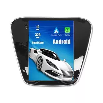 Головное устройство Android Radio CarPlay, автомагнитола, автомобильная стереосистема для Chevrolet Cavalier 2016 2017 2018 low 9.7 белый